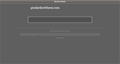 Desktop Screenshot of pindariherbfarm.com